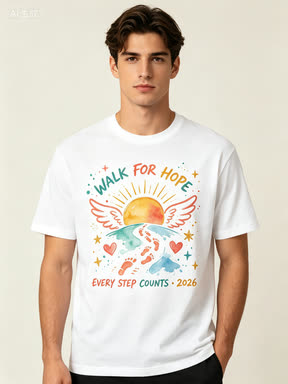 Fundraisers & Church custom apparel printed on a tee